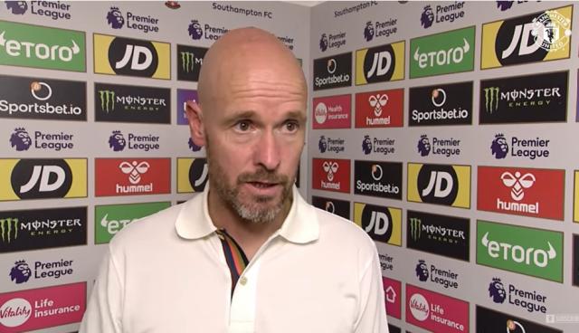 中超賽果-滕哈赫：我们吸取了教训 战胜利物浦提升全队自信